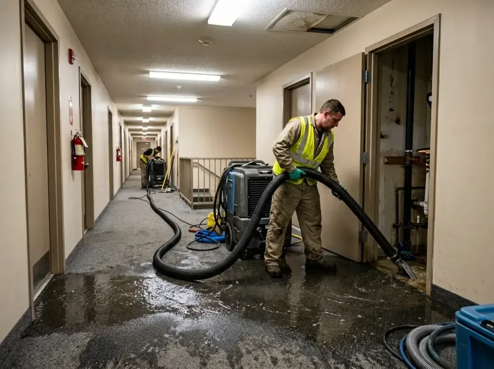 multi-unit-apartment-hallway-f-005 — frequently asked questions, Emergency Burst Pipe Water Extraction & Removal in Wilsonvi…